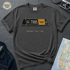 Available NYC Classic Yellow Taxi Cab Roof Light Vintage Style T-Shirt