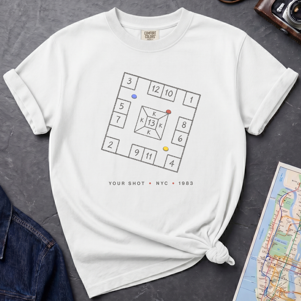 NYC Skelzies Old School Street Game Vintage Style T-Shirt